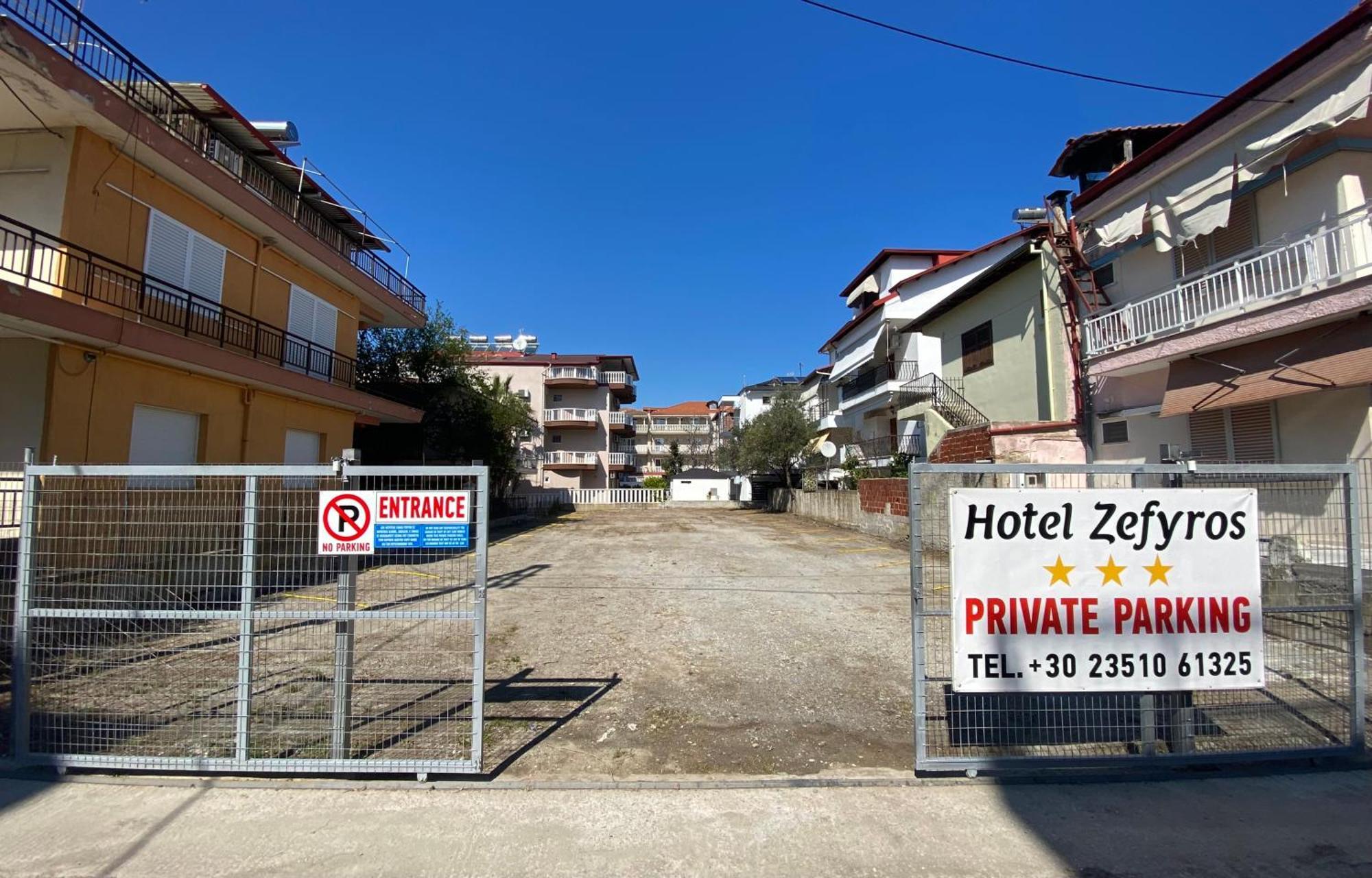 Hotel Zefyros Paralia Katerinis Exterior photo